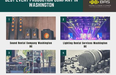 Best Event Production Company in Washington | Boom Audio Services