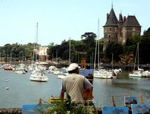 Le Château et l'avant-port de Pornic...