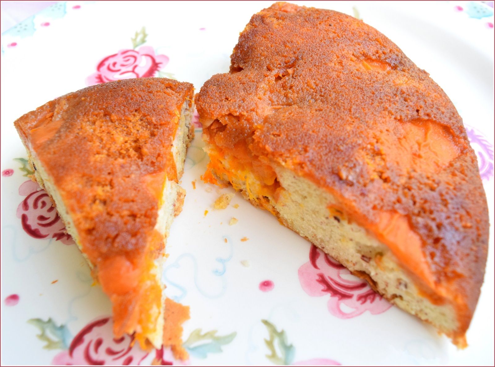 Gâteau renversé aux abricots caramélisés LA CUISINE DE MAMIE CAILLOU