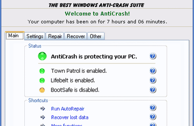 Anticrash windows + Pro + Bonus