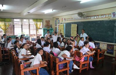 Visite d'une école