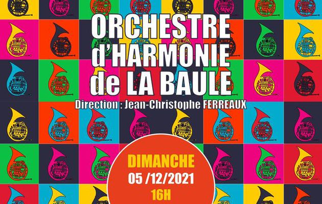 La Baule - Concert de l'Orchestre d'Harmonie de La Baule - 5 décembre 2021
