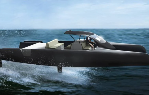 Electrique et à foils : le nouveau catamaran de plaisance développé par François Gabart