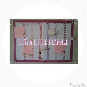 [ Back to school #2 ] DIY: a little planner