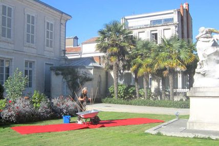 L'Art à l'Air 2018, organisé par le collectif E2A. (Jardin des Plantes à La Rochelle) 1ère journée 