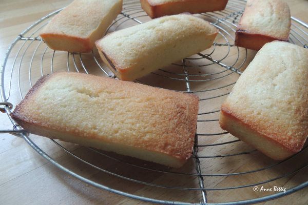 Financier avec pâte à tartiner