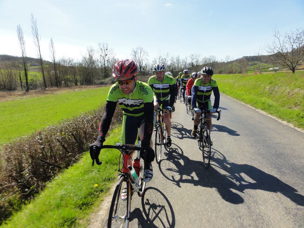 Sortie route en Quercy blanc, le CR de Gégé