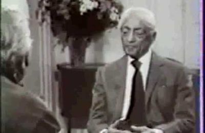 Krishnamurti parle en français