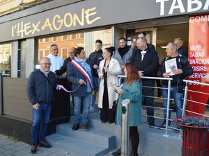 Inauguration de l'HEXAGONE, rue Clemenceau à Algrange