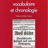 Le National-Socialisme vocabulaire et chronologie