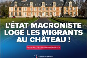 L'ÉTAT MACRONISTE LOGE LES MIGRANTS AU CHATEAU !