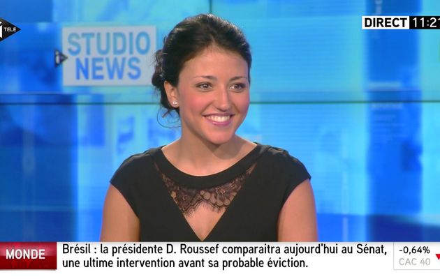 SONIA CARNEIRO @SoniaaCarneiro pour LES SPORTS @itele ce matin #vuesalatele