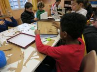 Une forêt de papier pour l'école J. Ferry de Saint-Yrieix-la-Perche 