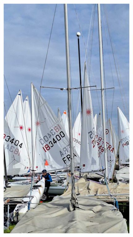 CVLM - Photos Championnat ligue opti/dériveur solo 17 Mars 2024