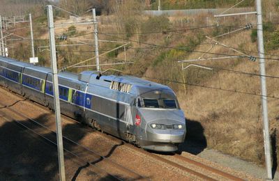 TGV Atlantique aux bois des Hâtes .