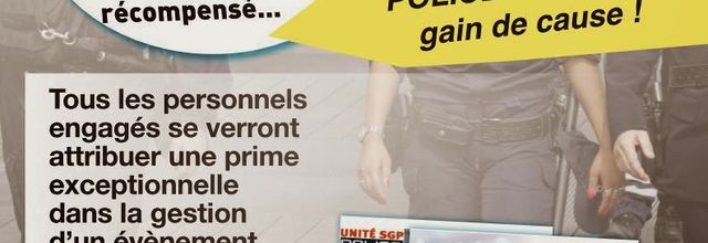 Incroyable : une "prime pour résultats exceptionnels" attribuée aux policiers engagés dans le maintien de l’ordre de la manifestation anti-aéroport du 22 février !