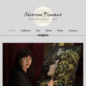 Severine Pineaux : site officiel/official website | cat | paint