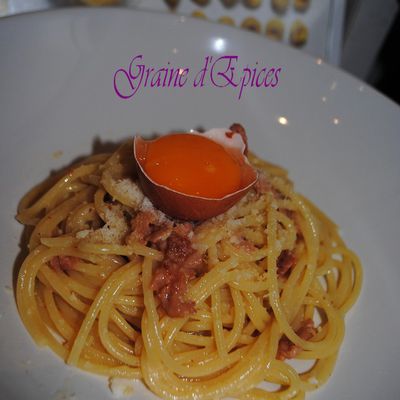 Spaghettoni alla Carbonara