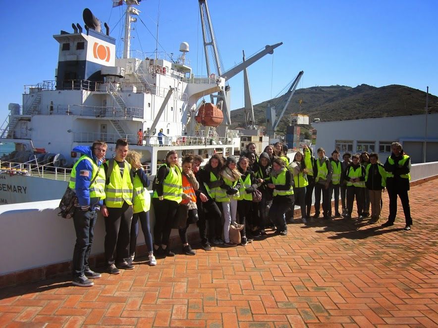 Visite du port de commerce de Port Vendres