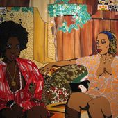 Mickalene Thomas, Jet : Beauties of the month - artetcinemas.over-blog.com