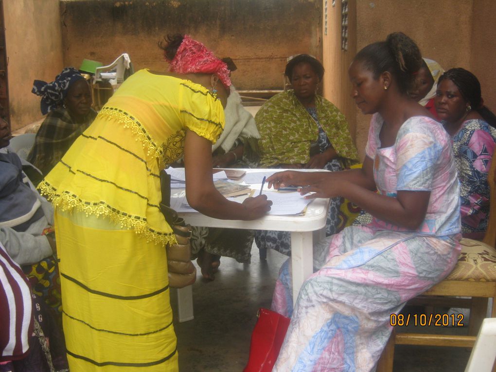 Activités du programme de microcrédits de développement des AGR de la Fondation Wurodini Service (FWS) à Bobo-Dioulasso.