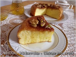 Mchawcha - tahboult - مشوشة - Gâteau aux œufs -   BATAILLE FOOD #122 