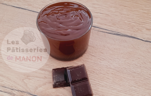 La ganache au chocolat noir