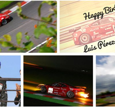 Luis Pérez Companc recibe saludo de cumpleaños de FIA GT
