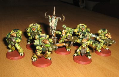 Armée de Nurgle pour 40K, les Sons Of the Rat!