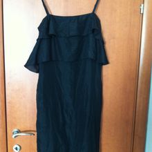 Robe noire en soie Naf naf 35€