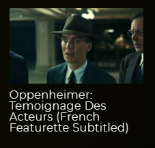 capture d’un clip concernant « Oppenheimer »