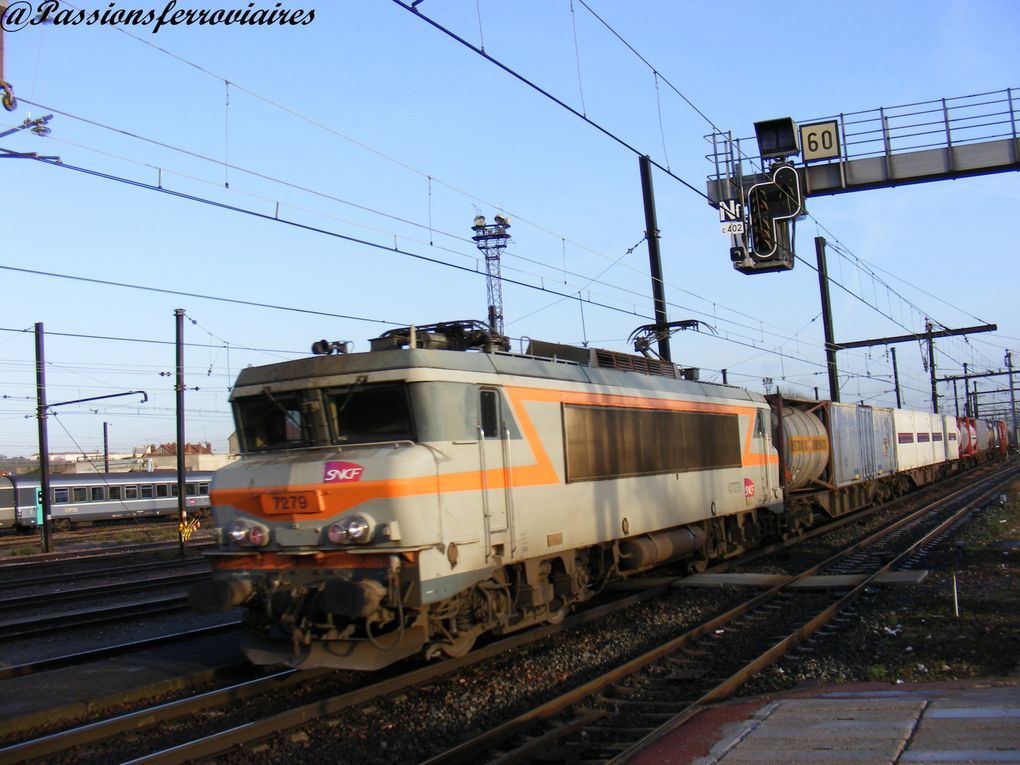 Locomotives électriques à courant continu.