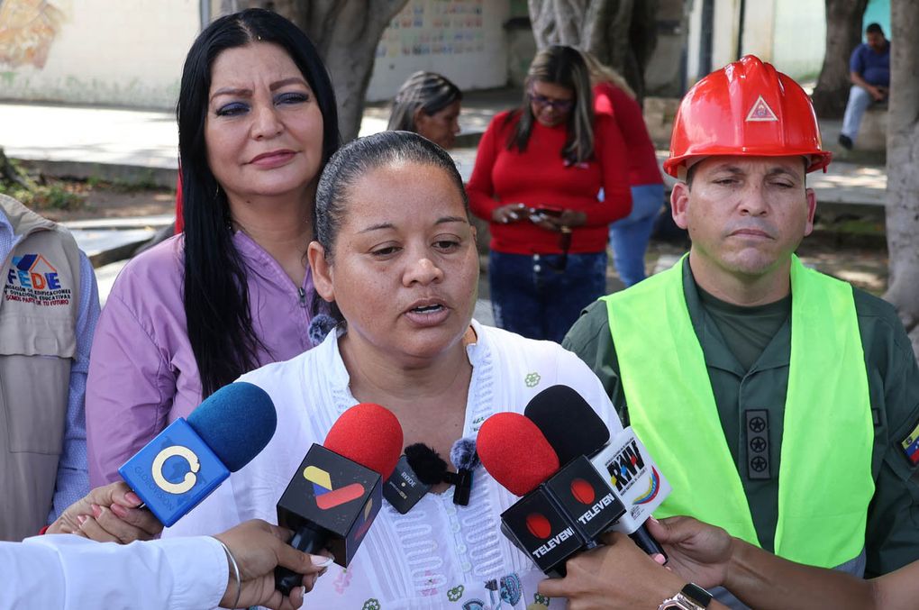 Bricomiles inician en Diego Ibarra plan de recuperación de centros educativos afectados durante las protestas