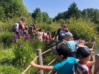 Sortie scolaire des maternelles aux jardins de Brocéliande (suite)