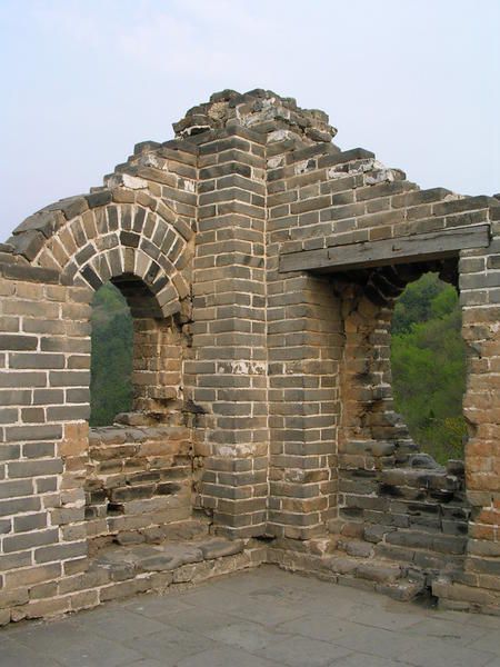 Le site de Simataï est situé près d'un barrage. La grande muraille y est grandiose.