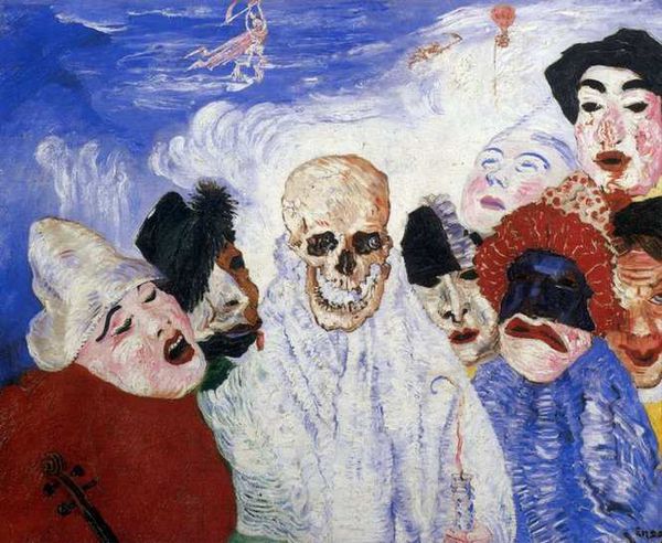 James Ensor, La Mort et les masques, 1897,