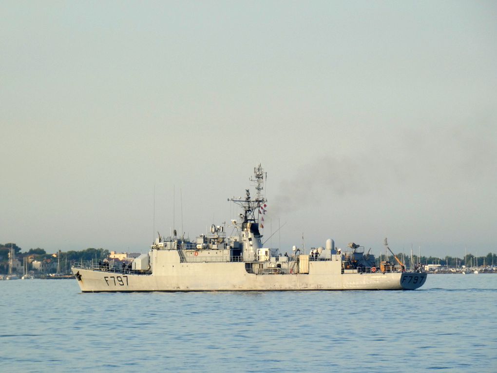 COMMANDANT  BOUAN ,F 797  , appareillant du port de Toulon le 16 septembre 2019