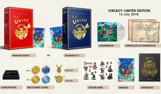 Owlboy Limited Edition détaillée