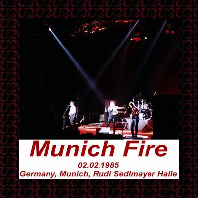 U2 -Unforgettable Fire Tour -02/02/1985 -Munich -Allemagne -Sedlmayerhalle 