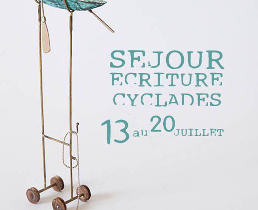 CAP SUR LES CYCLADES CET ETE ! du 13 au 20 JUILLET