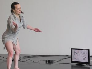 Performance: L'Innommée, le samedi 6 avril 2013, au Centre Pompidou Metz, en Galerie 3.