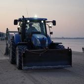 La Baule. Chaque nuit, Dominique nettoie la plage - La-Baule-360