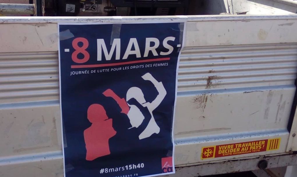 UN 8 MARS PAS TRES &quot;MOBILISATEUR&quot; SUR LE BASSIN ALESIEN...ET POURTANT..