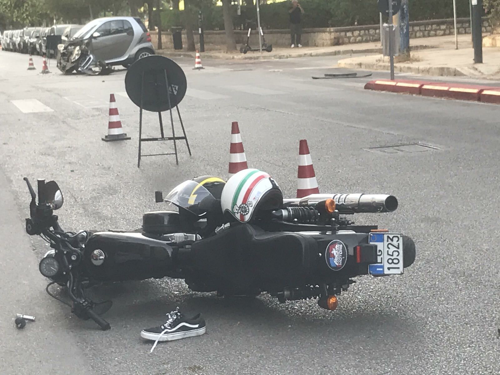 Incidente a Palermo, il 26 giugno 2021 - Foto di Maurizio Crispi