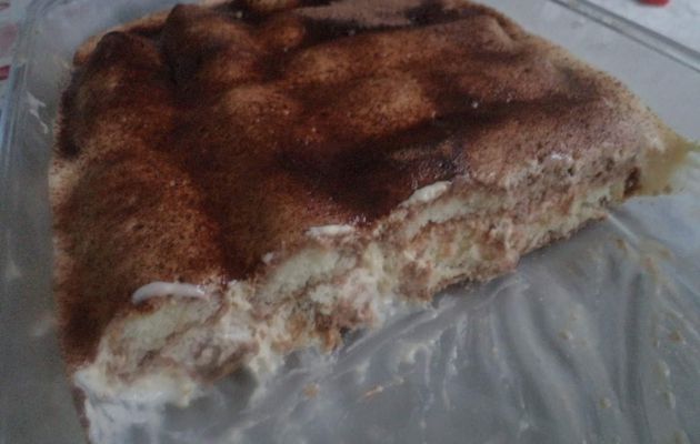 Tiramisu chocolat sans cuisson