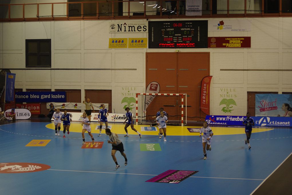 Match de Handball féminin
FRANCE-NORVEGE
LE 31 JUILLET 2011 AU Parnasse à Nîmes...