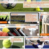 Le système «Hawk-Eye» crée une vision 3D : usages trajectoire ballons de foot, balles tennis ...