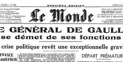 20 janvier 1946 - De Gaulle démissionne