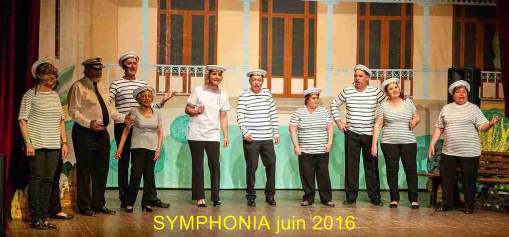 Spectacle de SYMPHONIA en juin 2016 à Néris les bains