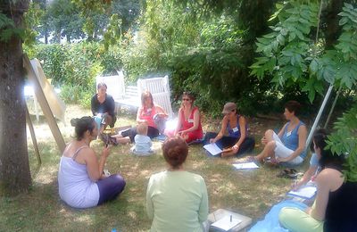 Un premier stage d'été chaleureux : chant prénatal